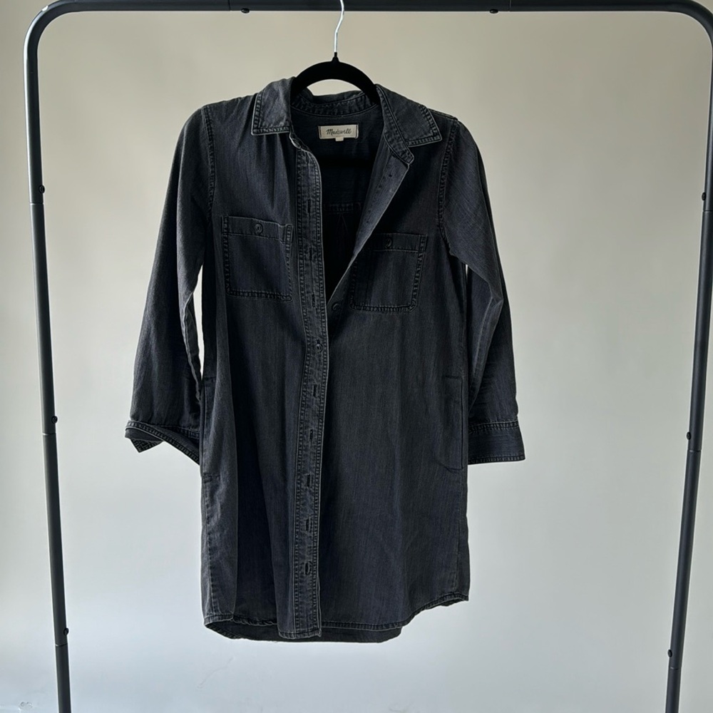 Madewell Denim Shirt Dress